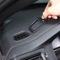 Hirufait 2pcs Dashboard Upper Air Vent Outlet Frame Cover For Honda Pilot 2016-2022 Ridgeline 2017-2023 Passport 2019-2023