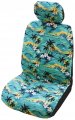 Winnie Fashion Side Airbag Optional 100 Sunsets Separate Headrests Hawaiian Car Seat Covers Set Of 2 