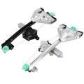 Rear Left And Right Window Regulator With Motor 741-064 For 2003-2007 Cadillac Cts