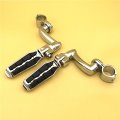 Smt-chrome Adjustable Highway Peg Mounting Kit With Footpeg Foot Rest Compatible V-star Roadstar Suzuki Boulevard Equipped 1-1
