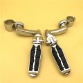 Smt-chrome Adjustable Highway Peg Mounting Kit With Footpeg Foot Rest Compatible V-star Roadstar Suzuki Boulevard Equipped 1-1