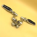 Smt-chrome Adjustable Highway Peg Mounting Kit With Footpeg Foot Rest Compatible V-star Roadstar Suzuki Boulevard Equipped 1-1