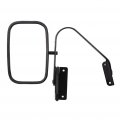 Ocpty Black Left Side Or Right Mirror Fit For 1984-1990 Ford Bronco Ii Smooth Glass Manual Fold Non-heated