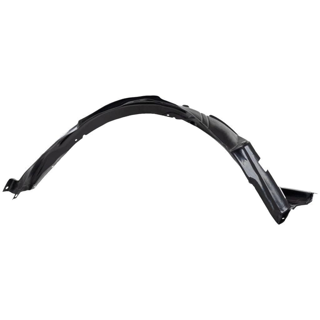 Front Driver Side Fender Liner For Acura Mdx 2007 2013 Black Plastic Replacement Part 74151stxa00 And Ac1248123