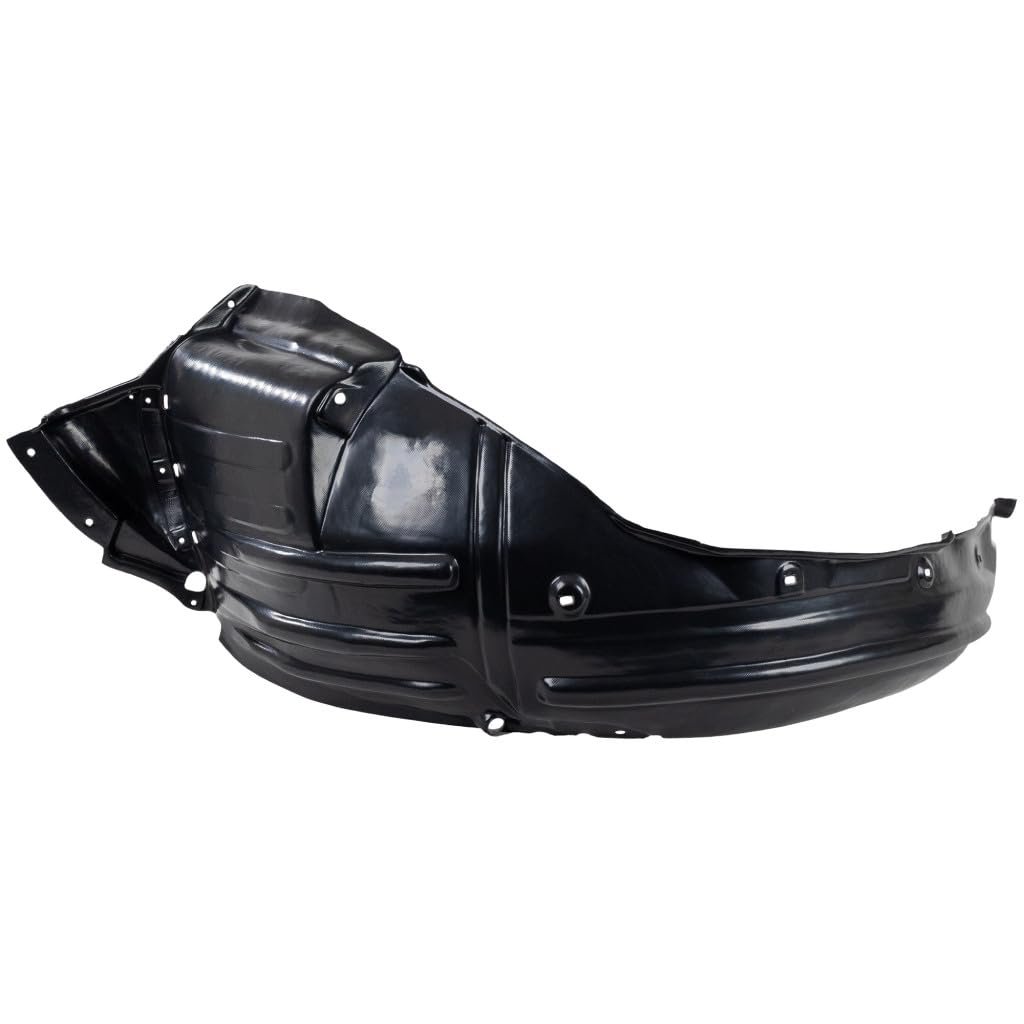 Front Driver Side Fender Liner For Acura Mdx 2007 2013 Black Plastic Replacement Part 74151stxa00 And Ac1248123