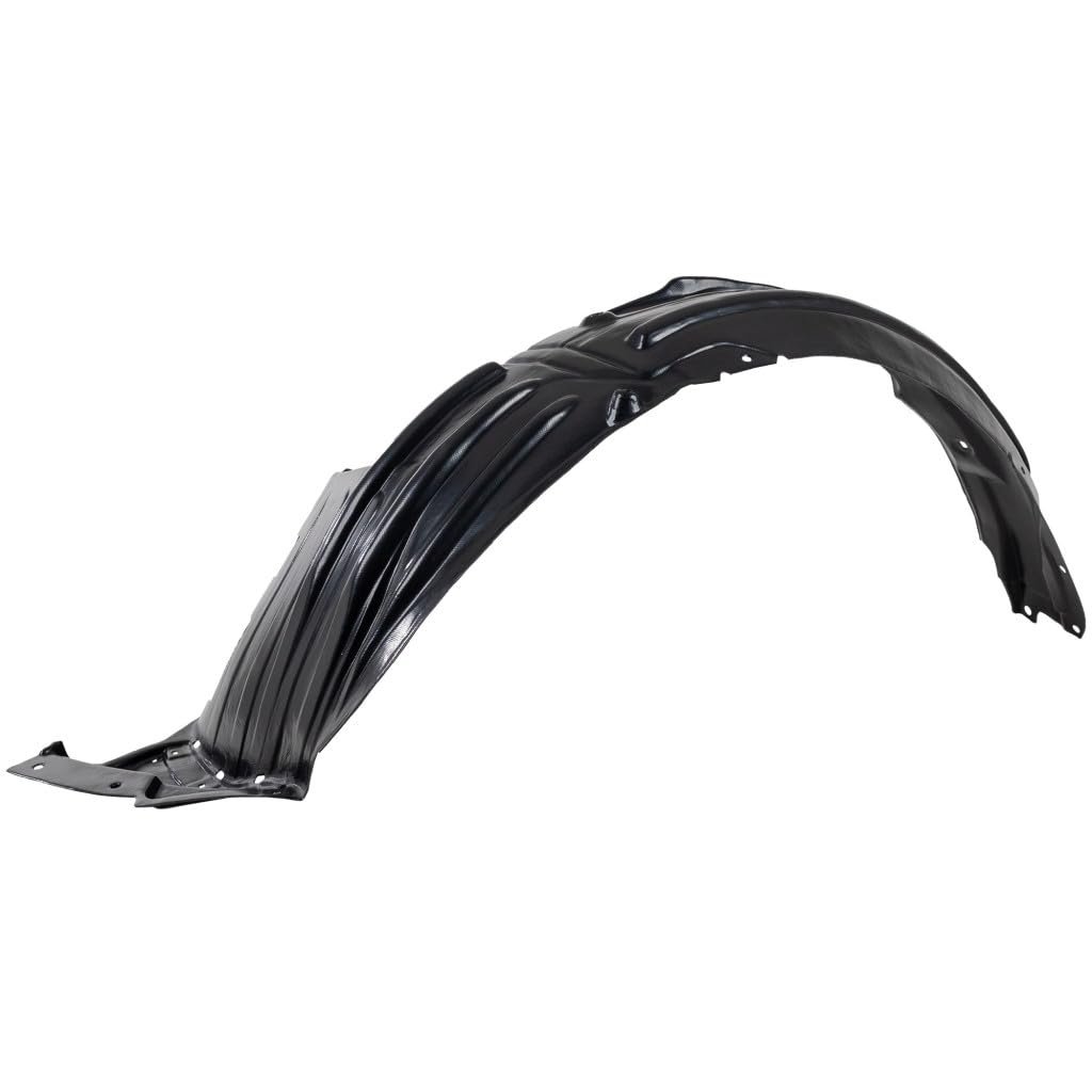 Front Driver Side Fender Liner For Acura Mdx 2007 2013 Black Plastic Replacement Part 74151stxa00 And Ac1248123