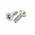 Uxcell M2 5x8mm T8 304 Stainless Steel Flat Torx Head Screw 30pcs