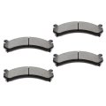 Front D784 Semi Metal Disc Brake Pad Set With Hardware For Cadillac Chevrolet Gmc And Hummer 4 Pieces Model 066500 