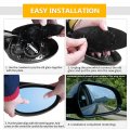 X Autohaux Mirror Glass Heated With Backing Plate Passenger Side Right Rear View For Bmw 318i 325i 325e