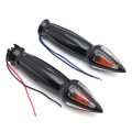 Xkh- Motorcycle Black Hand Grip Compatible With Turn Signals Vulcan 500 800 900 1500 1600 2000 B00y5n03a0