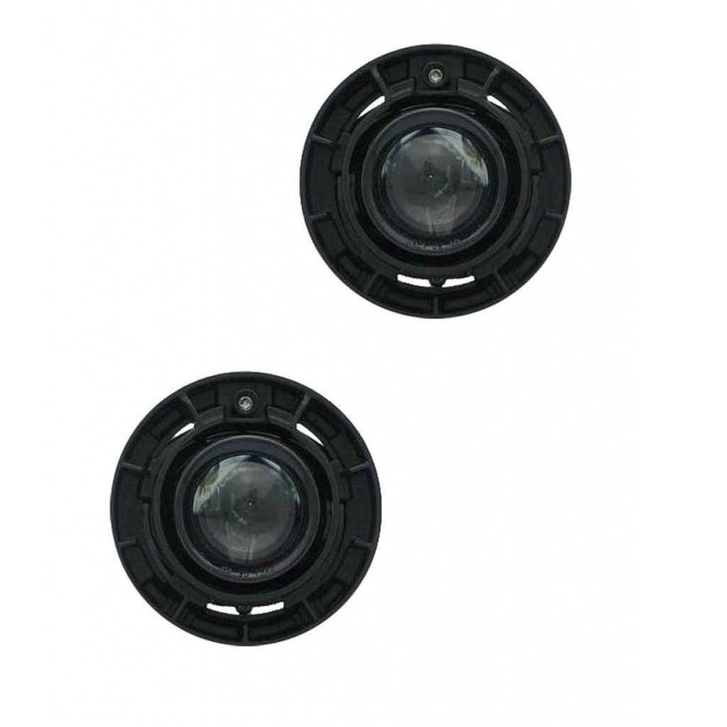Fog Light Assembly Pair With Bulbs For Buick Allure 2005 2006 2007 Driver And Passenger Side Front Gm2592149 15162675 Halogen