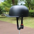 Woljay Vintage Open Face Motorcycle Helmet Retro Baseball Cap Half Helmets Men Women For Cruiser Street Scooter Moped Jet With