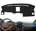 Dash Cover Mat Custom Fit For Ford F150 Pickup Truck 2004 2005 2006 2007 2008 Dashboard Pad Carpet Protector J58 Black 
