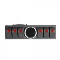 Hooke Road Overhead 6-switch Pod Panel W Control Source System For 2011-2018 Jeep Wrangler Jk Unlimited