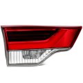 Taillight Assembly Left For Toyota Highlander 2017 2019 Chrome Housing Red Lens Halogen Bulb Part Number 81590 0e120 