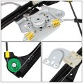 Factory Style Front Power Window Regulator With Motor Assembly Compatible Chevy Alero Pontiac Grand Am 2-door Coupe 99-05