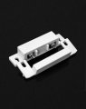 Mc-31 Wired Surface-mounted Nc Magnetic Door Window Contact Sensor Alarm Reed Switch White Pack Of 10 With 40 Screws