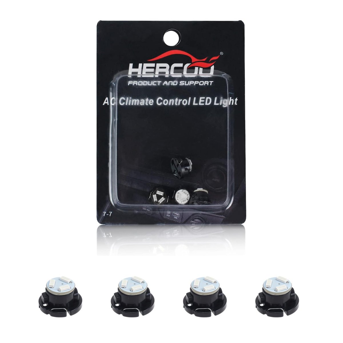 Blue Led Climate Control Light Bulbs Kit For Dodge Ram 1500 2500 3500 2003 To 2008 Ac Heater Aftermarket Replacement 4 Pack
