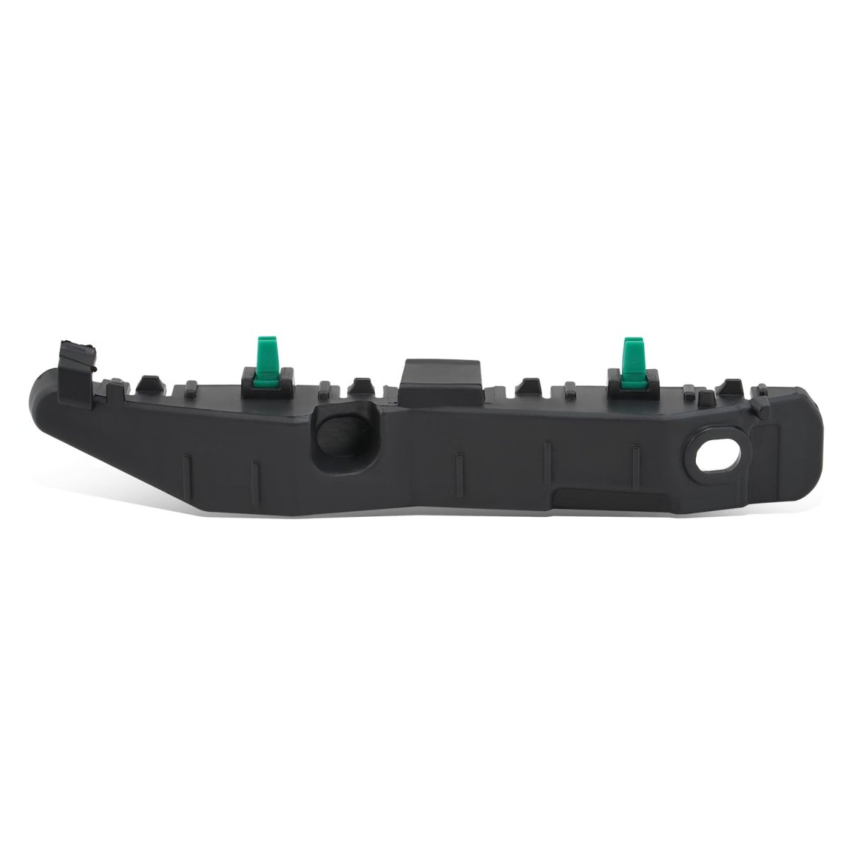 Hy1042114 Front Bumper Cover Support Brackets For Elantra 2011 2016 Driver Left Side Polished Black Abs Plastic
