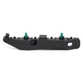 Hy1042114 Front Bumper Cover Support Brackets For Elantra 2011-2016 Driver Left Side Polished Black 