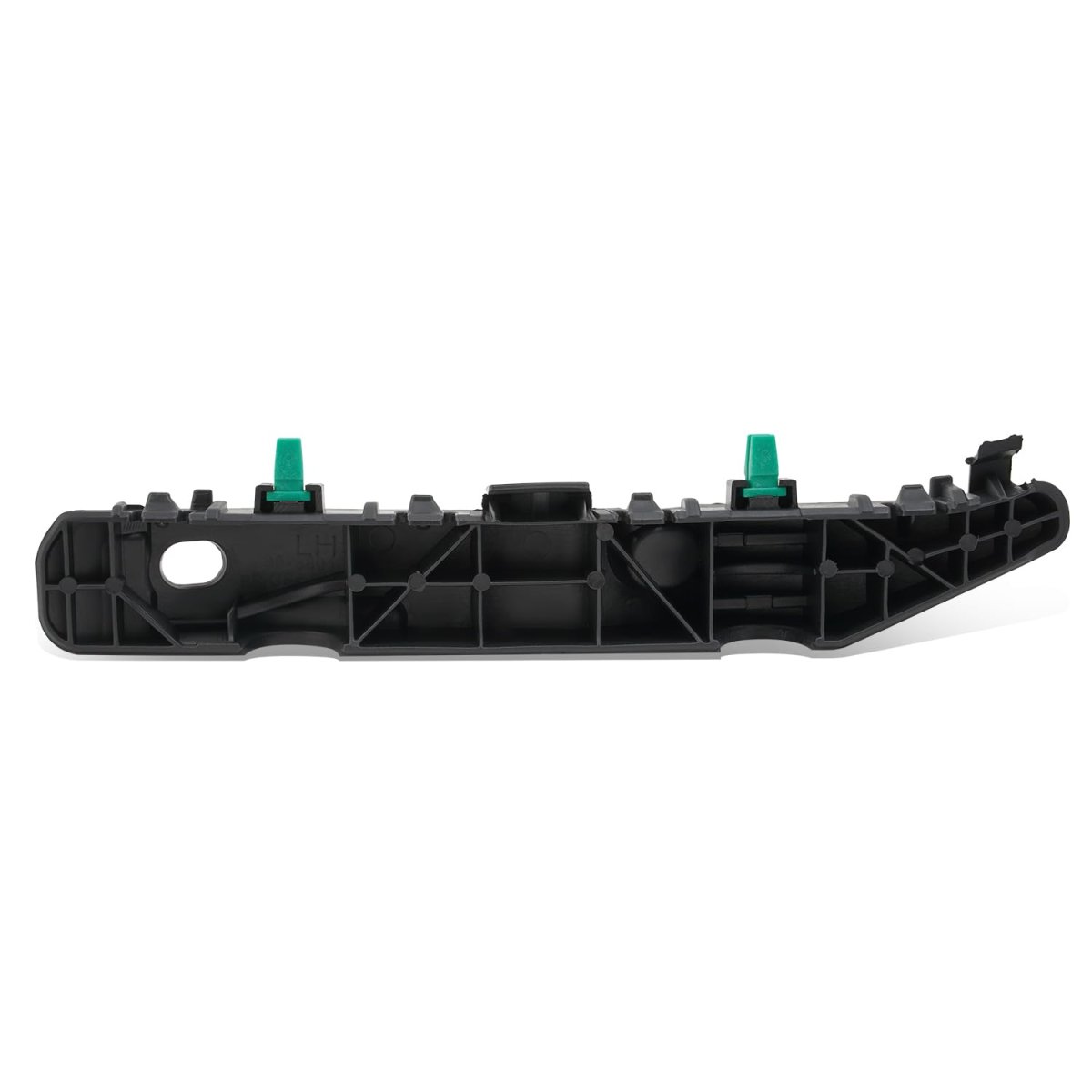 Hy1042114 Front Bumper Cover Support Brackets For Elantra 2011 2016 Driver Left Side Polished Black Abs Plastic