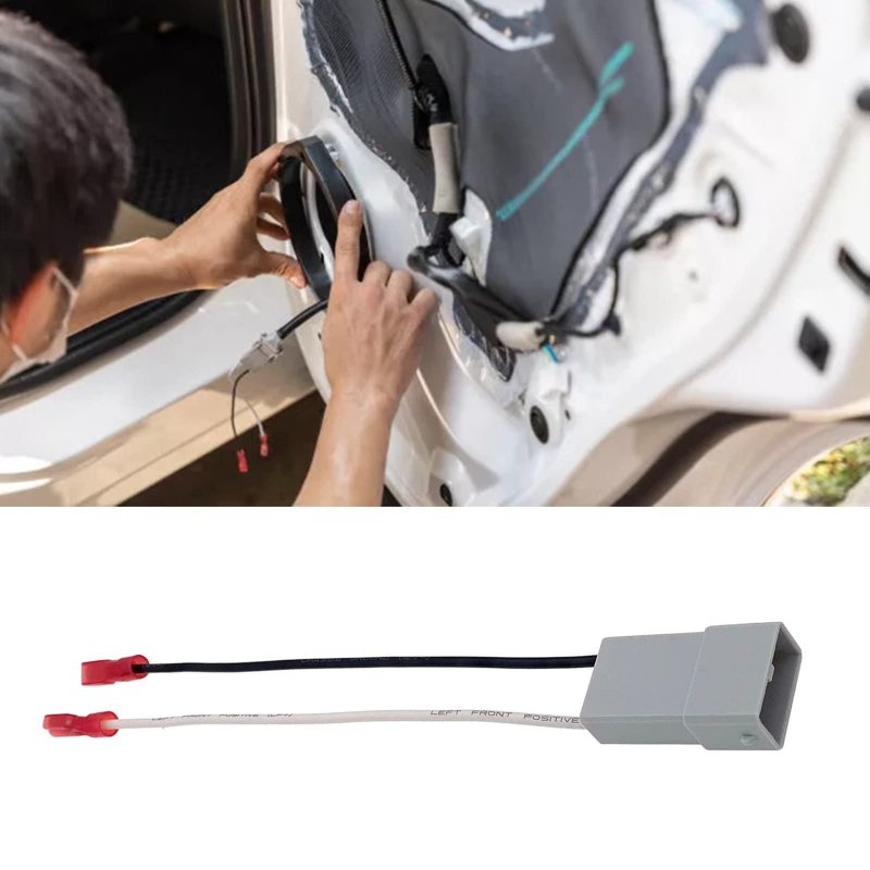 Electrical Socket For Lincoln Mark Vii 1990 1991 1992 Plastic With Metal Contact Blade Terminal Round Male Connector Push On