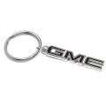 Gmc Logo Shape 3d Die-cut Metal Key Chain Key-charm Official Licensed
