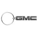 Gmc Logo Shape 3d Die-cut Metal Key Chain Key-charm Official Licensed