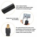 Uxcell 150cm 59 Tire Valve Connect Pipe Air Chuck Inflator Compressor Pump Extension Rubber Hose For Car Motorbike Bike Quick
