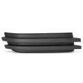 Auto Dynasty Non Fog Lamps Ch2599104 Front Light Bezel For Dodge Grand Caravan 2008-2010 Passenger Right Side Matte Black 