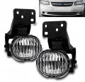1997-2003 Chevy Malibu 2004-2005 Classic Style Replacement Fog Lights Chrome 