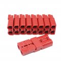 X-haibei 10 5 Pair 50 Amp 8 Gauge Battery Quick Connector Awg Winch Jumper Cables Disconnect Plug For Trailer Forklift Red 