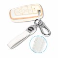 Ford Key Fob Cover With Keychain And Screwdriver Soft Tpu Protective Case For Explorer Fusion Escape Edge Expedition F150 F250 