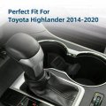Eaccessories Center Console Cup Holder Divider For Toyota Highlander 2014-2019 A Assy Insert Replacement A Durable