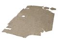 1965 1966 Fastback Trunk Mat Speckled Tm-fm-fb-65-s Rear Cargo Liner 