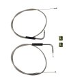 42in Throttle And Idle Cable Set 56884-07 5635696a For 2004-2008 Sportster 1200 Roadster Xl1200r 