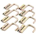 Red Hound Auto 8 Square J Hooks For E Track System Trailer Flatbed Jacket Rack 