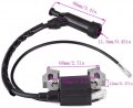 Ignition Coil With Spark Plug Air Filter Replacement For Honda Gx120 Gx160 Gx200 Engine Generator Rototiller 30500-ze1-073