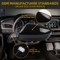 Left Driver Side Mirror For 2013 2014 2015 Kia Forte Rear View Black With Manual Folding Heated Power Glass Replace 87610a7200