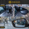 Left Driver Side Mirror For 2013 2014 2015 Kia Forte Rear View Black With Manual Folding Heated Power Glass Replace 87610a7200