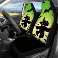 Fuialdolg Halloween Scarecrow Blanket Car Seat Covers Full Set Washable Breathable Woven Cloth For Cars Interior Universal Fit