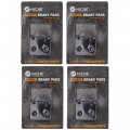 Niche Brake Pad Set For Suzuki Intruder 800 1400 1500 750 Cavalcade 59100-38820 Front Rear Semi-metallic 4 Pack