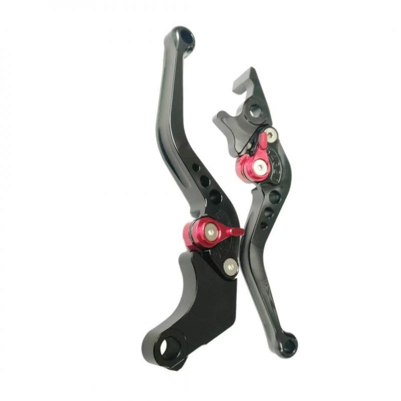 Black Cnc6 Position Shorty Brake Clutch Lever For Hyosung Gt650r 2006 2007 2008