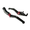 Black Cnc6 Position Shorty Brake Clutch Lever For Hyosung Gt650r 2006 2007 2008