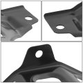 Auto Dynasty Gm1041136 Front Center Lower Bumper Cover Support Bracket For Chevy Silverado 1500 2016-2019 Polished Black
