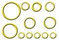 Mt2670 A C System O-ringnd Gasket Kit Large A Seal Repair 
