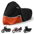 Waterproof Motorcycle Cover For Honda Rebel 250 300 500 1100 Shadow 600 750 Vtx 1300 1800 Fury Vt750 420d Oxford Cloth Orange 