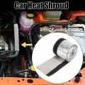 X Autohaux Car Heat Shroud 5 8 Id 10ft Aluminized Sleeving Insulated Shield Sleeve Wire For Od Fuel Lines Protection