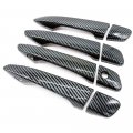 Erush Carbon Fiber Print Door Handle Cover Overlay Designed For 2014 Up Is250 Is350 Es350 Es300h Gs350 Gs450h 