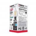 Satco 6pk 5 5w Ca10 Led 4000k Medium Base Dimmable 60w Equiv